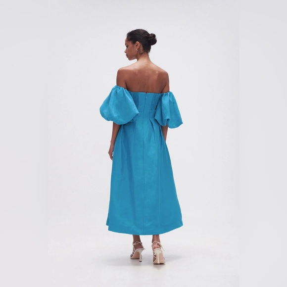 Aje Eugenie Off Shoulder Midi Dress - Picture 4 of 4